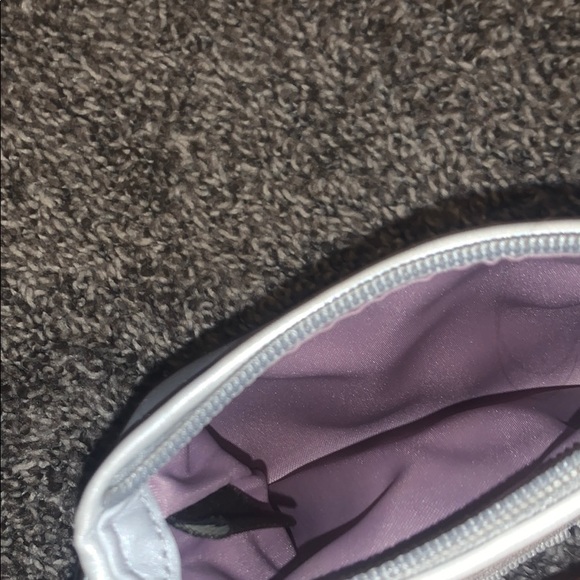 Silver, silky Coach wristlet - Picture 4 of 4